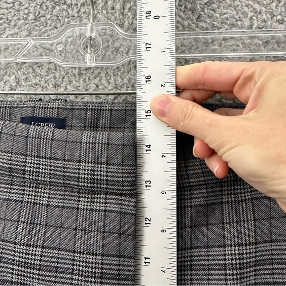 J.Crew Pleated Trouser Pants Plaid Academia Preppy Workwear Office Women 22 x 31 - Picture 6 of 8